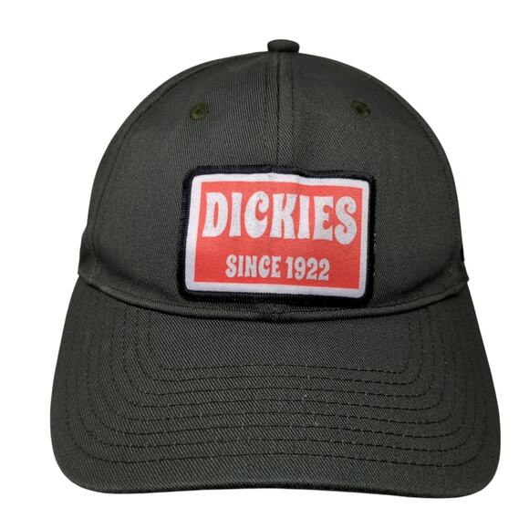 Dickies Since 1922 Patch Snapback Hat Green One Size Adjustable 6 Panel - Picture 1 of 9